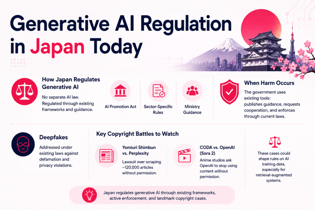 Generative AI regulation in Japan