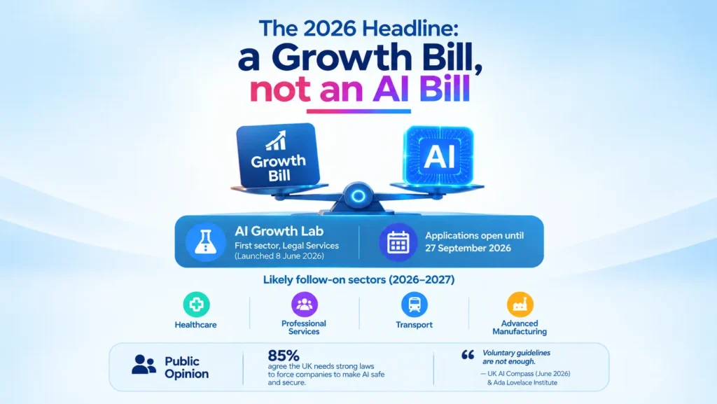 The 2026 headline a growth bill not an AI bill
