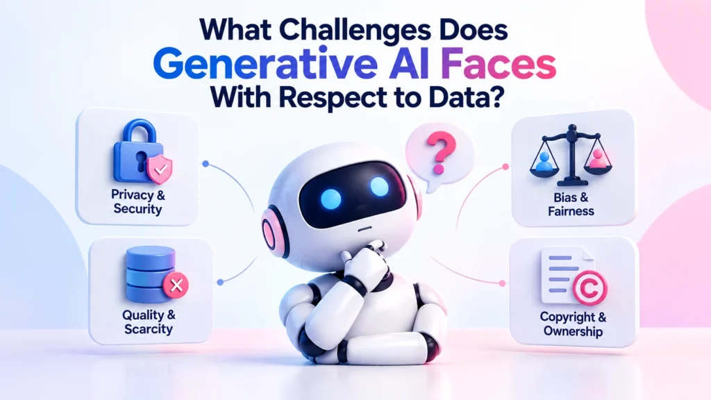 What Challenges Does Generative AI Faces With Respect to Data