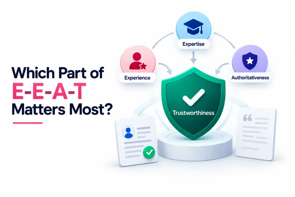 Which Part of E-E-A-T Matters Most