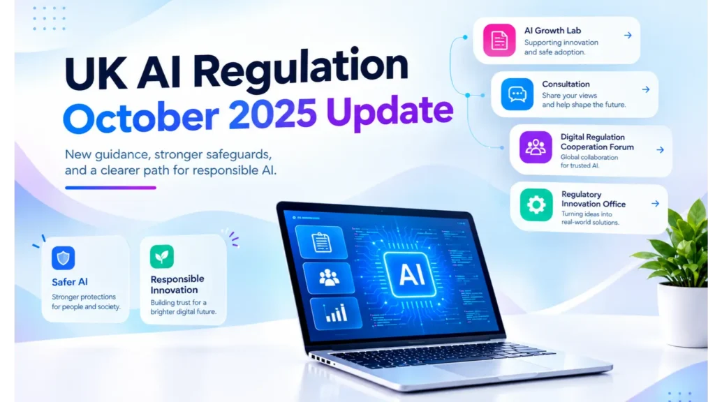 UK AI regulation October 2025 update